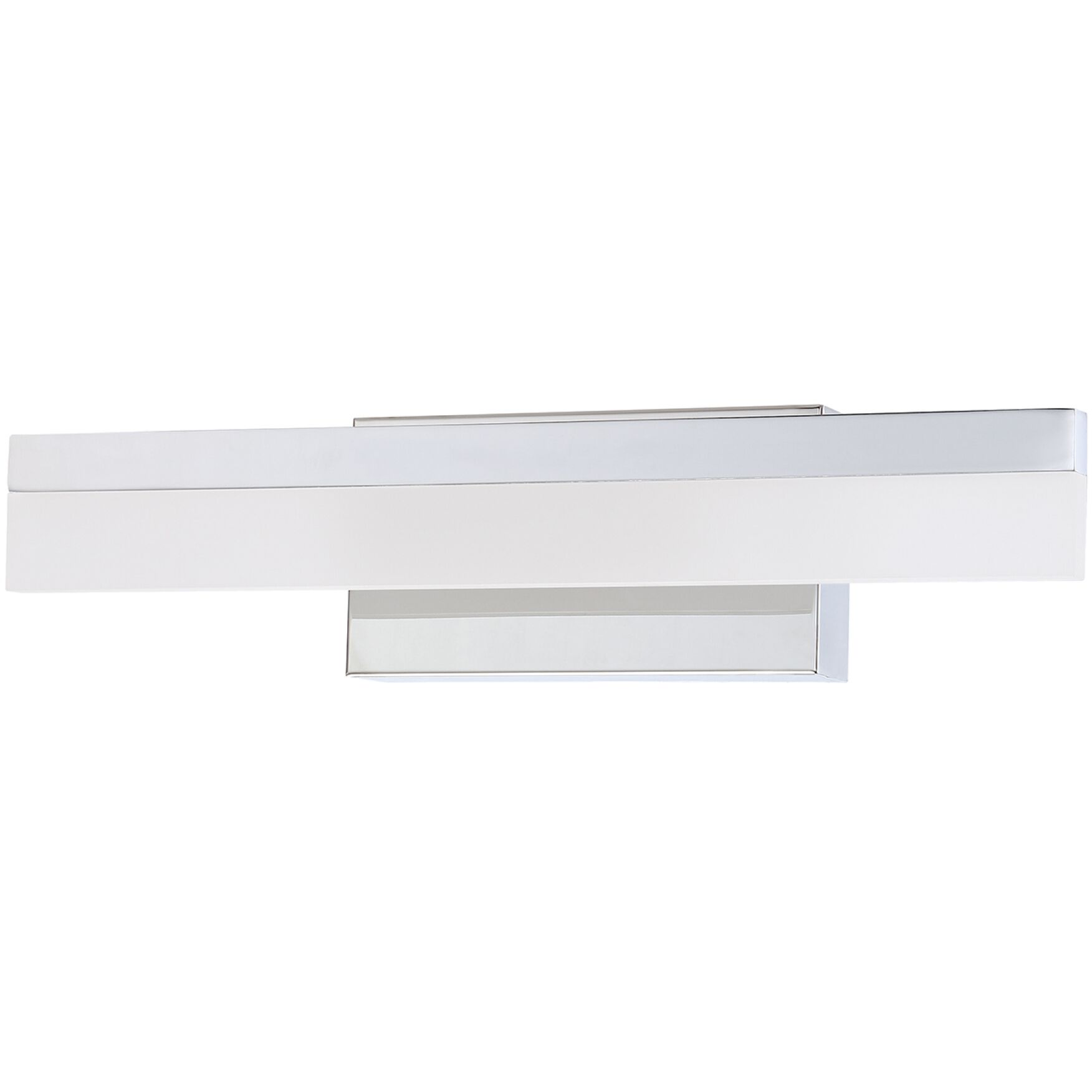 Strate LED 18.25 inch Chrome Vanity Light Wall Light