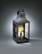 Livery 2 Light 16 inch Dark Brass Outdoor Wall Lantern in Clear Glass, No Chimney, Candelabra