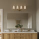 Celino 4 Light 32.5 inch Champagne Bronze Vanity Light Wall Light