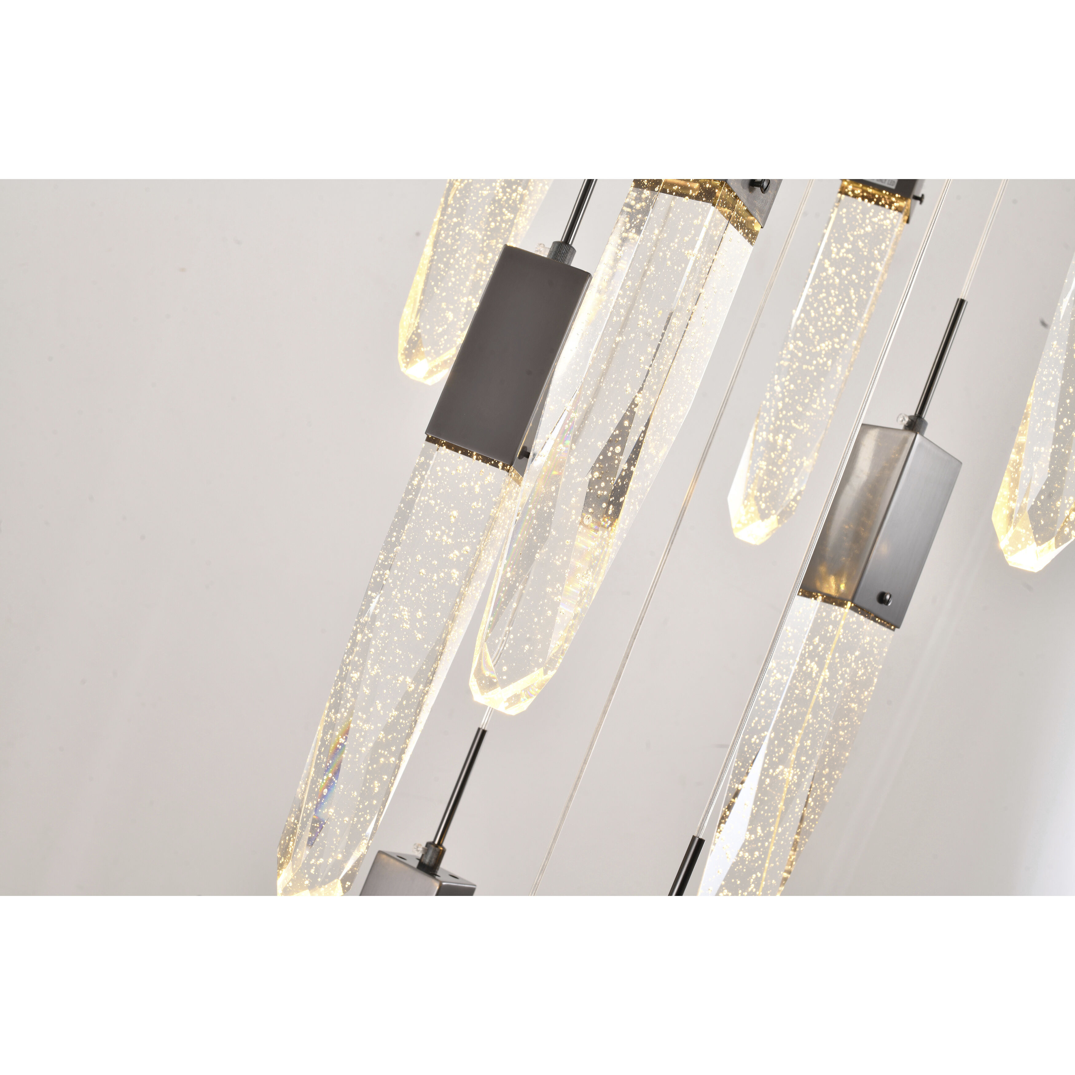 Canada 13 Light 20 inch Black Chandelier Ceiling Light