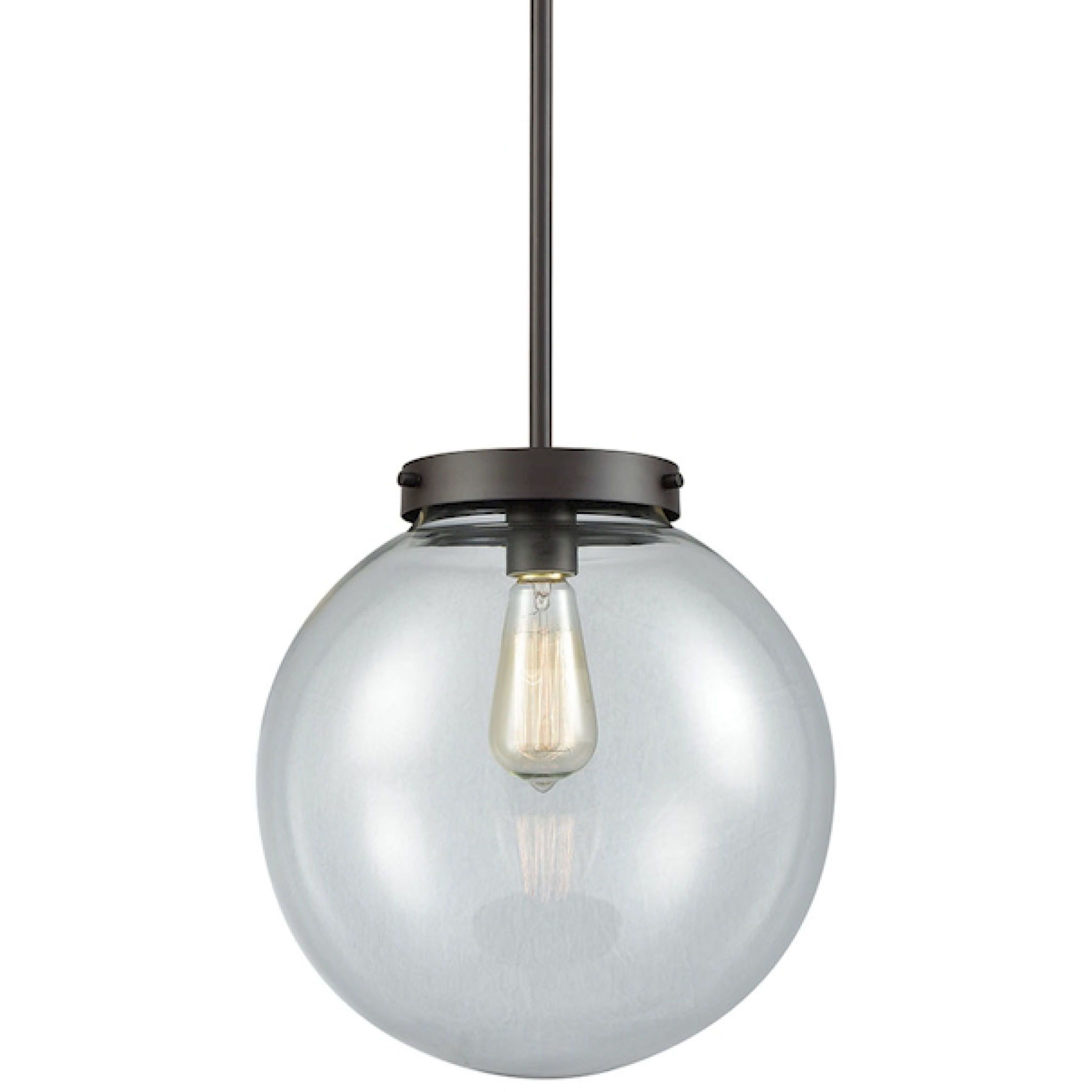 Beckett 1 Light 12 inch Oil Rubbed Bronze Mini Pendant Ceiling Light