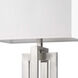 Precision 64 inch 150.00 watt Brushed Nickel Floor Lamp Portable Light