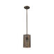 Loft 1 Light 9 inch Oil Rubbed Bronze Pendant Ceiling Light