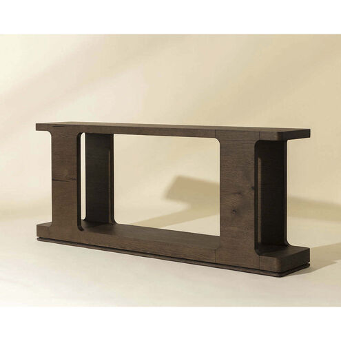 Hercules 71 X 14 inch Aged Brown Console Table