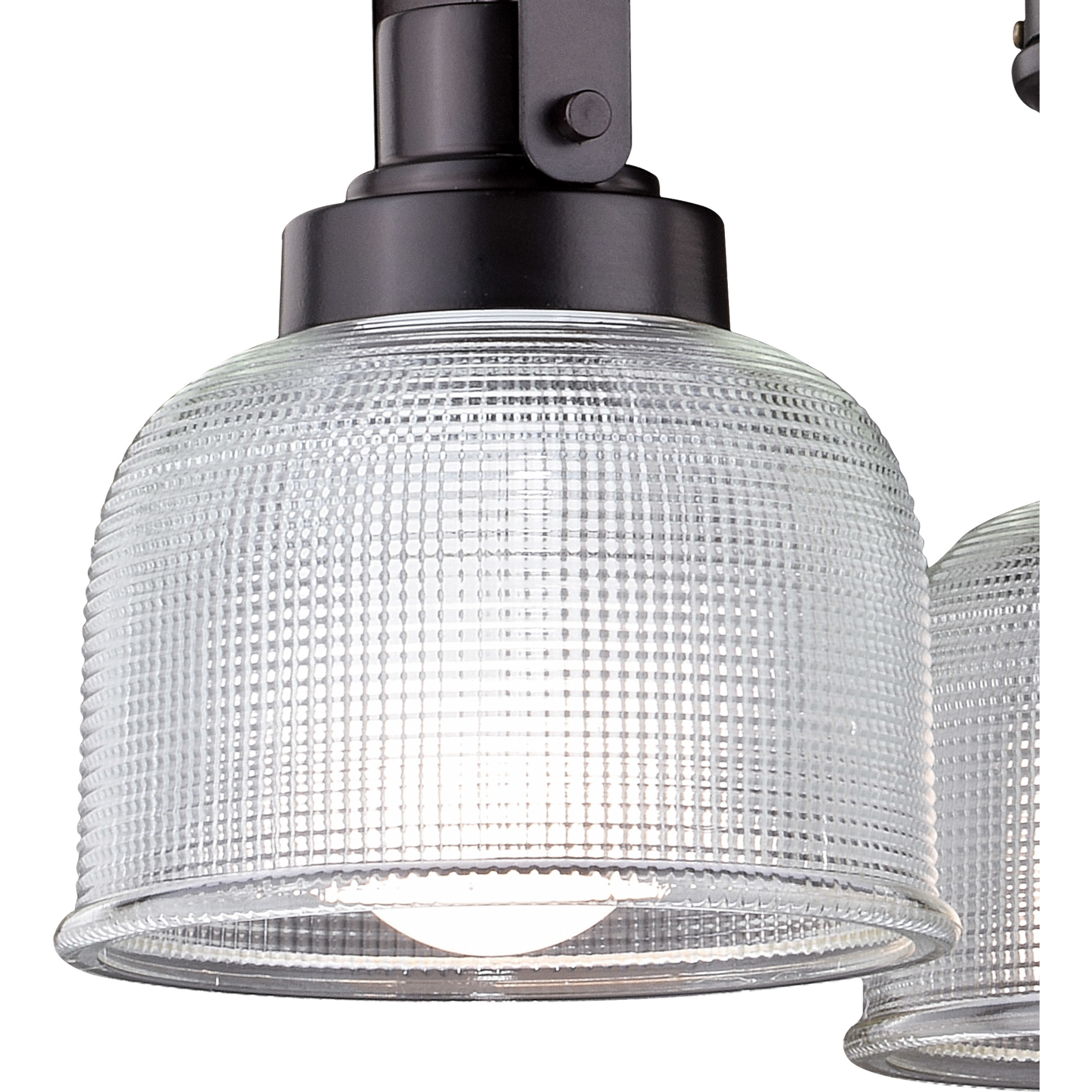 Roland LED 16.5 inch Oil Rubbed Bronze Mini Chandelier Ceiling Light