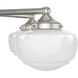 Saddle Creek 5 Light 24 inch Brushed Nickel Chandelier Ceiling Light