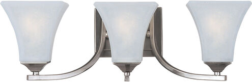 Aurora 3 Light 22 inch Satin Nickel Bath Light Wall Light