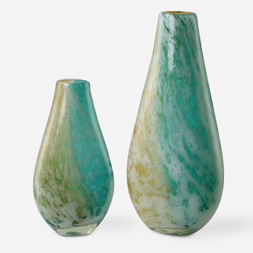 High Tide 13.75 X 6.5 inch Vases, Set of 2