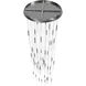 Main St. LED 37 inch Polished Nickel Pendant Ceiling Light in Frosted