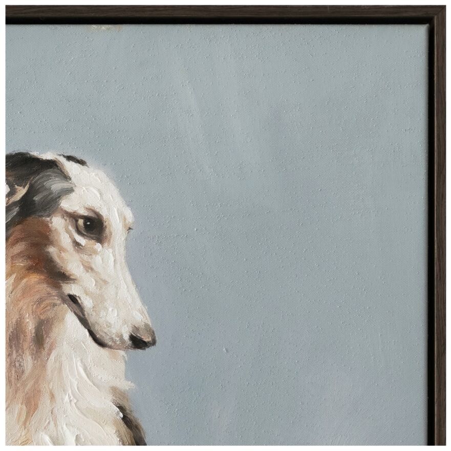 Blue 24 X 18 inch Framed Painting