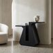 Gaston 30 X 25 inch Matte Black Console/Side Table