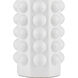 Cassandra 30 inch 150 watt Matte White Table Lamp Portable Light