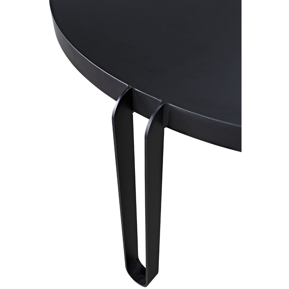 Marcellus 63 X 63 inch Matte Black Dining Table