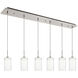 Verona Multi Pendant Ceiling Light in Brushed Nickel