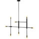 Reegler 8 Light 54.5 inch Black Pendant Ceiling Light