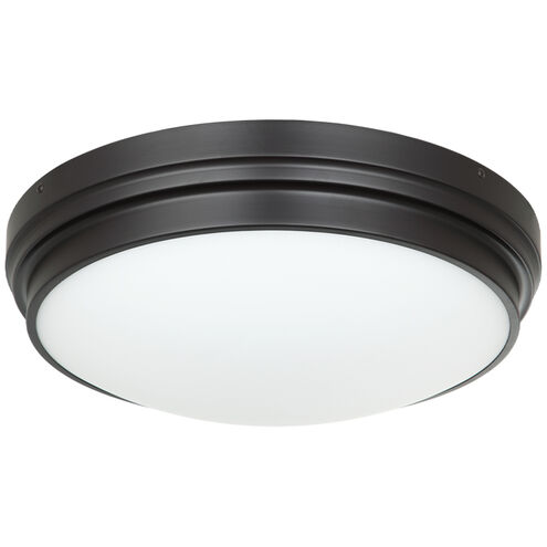 Fresh Colonial 3 Light 17 inch Bronze Flush Mount Ceiling Light