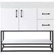 Caroline 36 X 34 inch White Bathroom Vanity Cabinet
