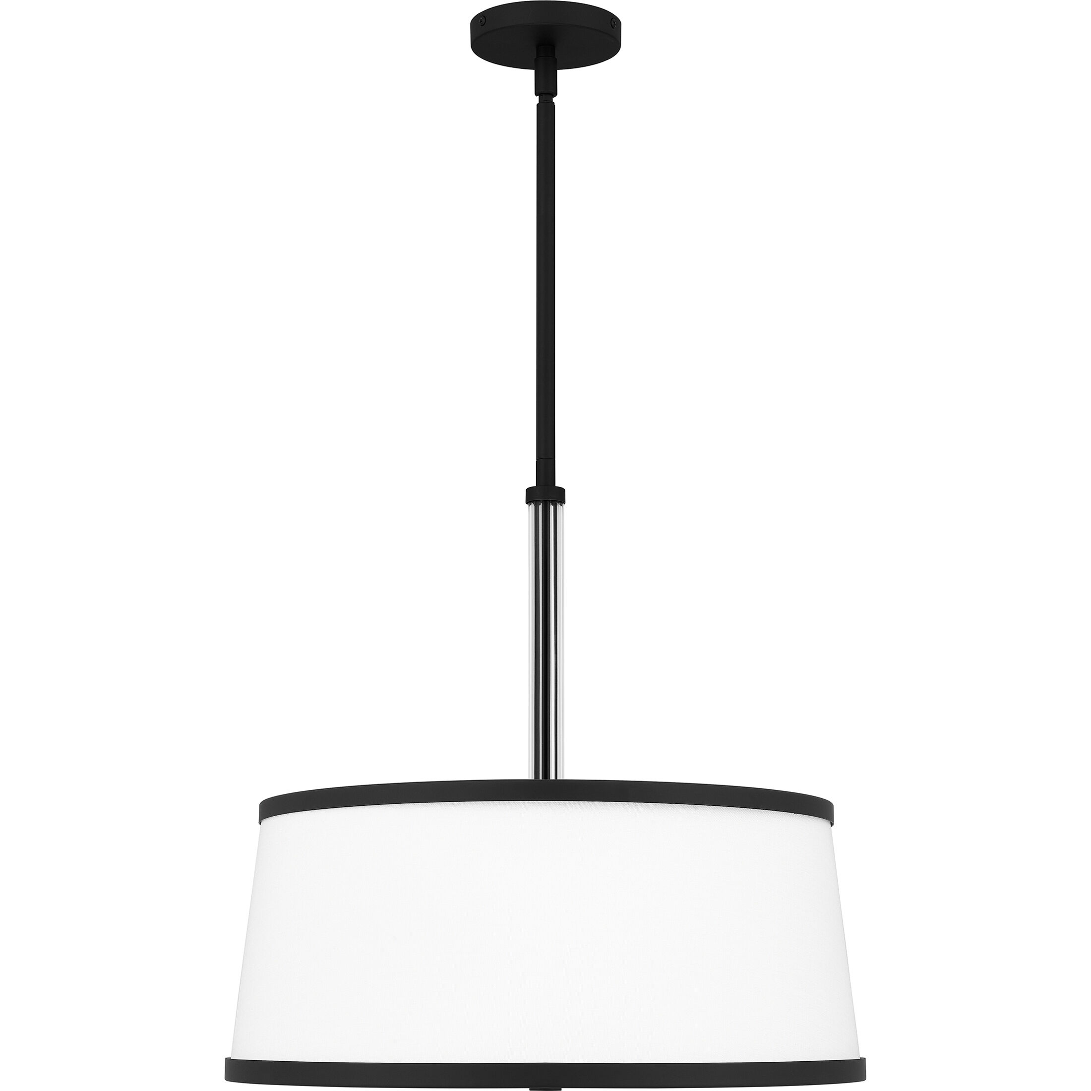 Kylen 4 Light 20.5 inch Matte Black Pendant Ceiling Light