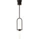 Sean Lavin Calumn LED 2.75 inch Nightshade Black Pendant Ceiling Light, Integrated LED