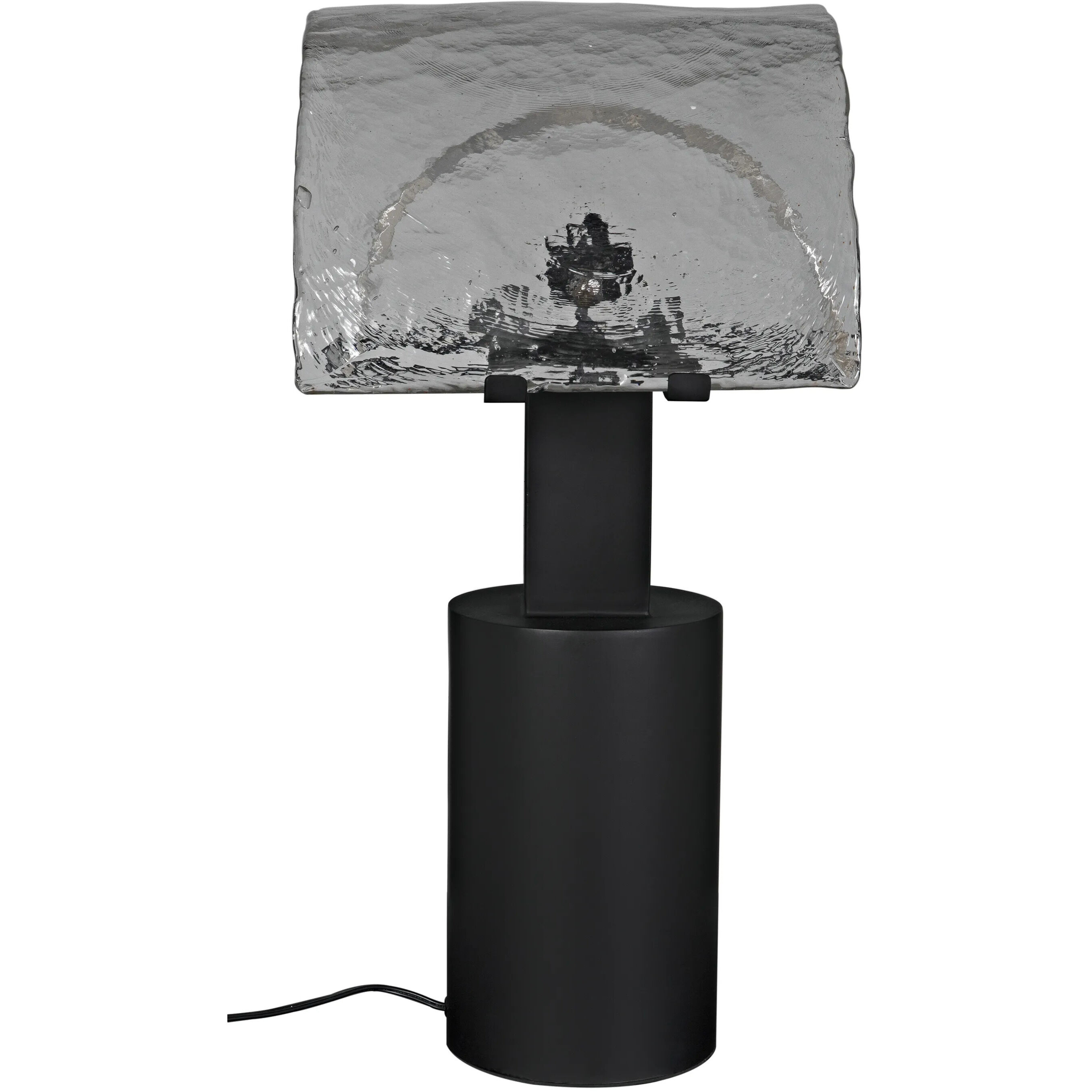 Shiitake 27 inch 60.00 watt Matte Black Table Lamp Portable Light