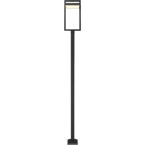 Luttrel LED 123 inch Black Outdoor Post Mounted Fixture