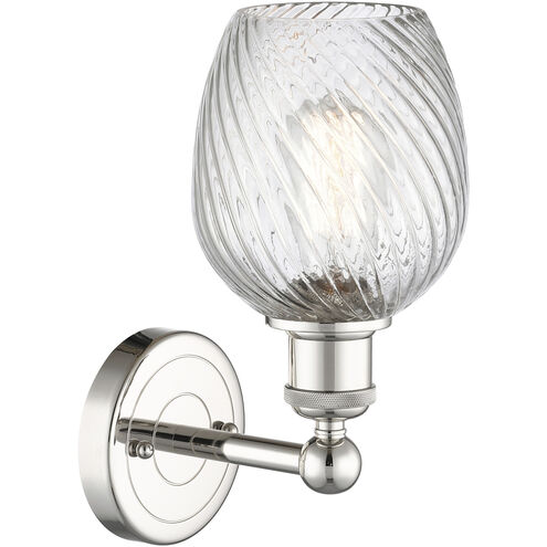Salina Sconce Wall Light in Polished Nickel