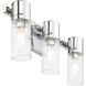 Midtown 3 Light 18 inch Polished Chrome Bath Vanity Wall Light