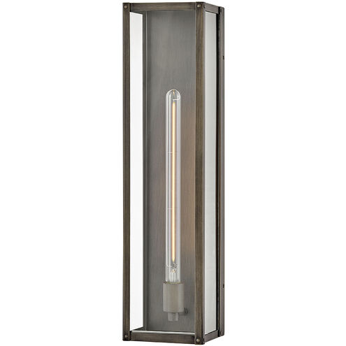 Estate Series Max 1 Light 24 inch Burnished Bronze Outdoor Wall Mount Lantern