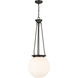 Beacon 1 Light 14 inch Oil Rubbed Bronze Pendant Ceiling Light