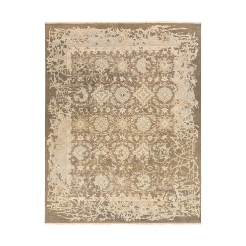 Latimer 108 X 72 inch Camel/Taupe/Medium Gray/Sea Foam/Denim/Cream Rugs, Wool and Cotton