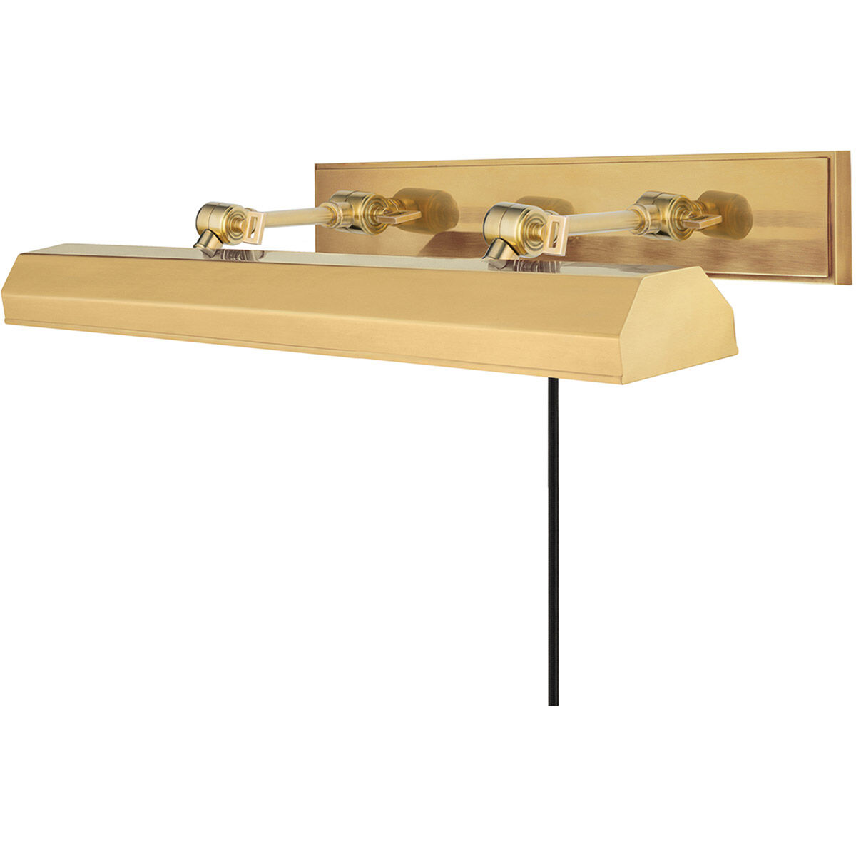 Woodbury 160 watt 30 inch Aged Brass Picture Light Wall Light