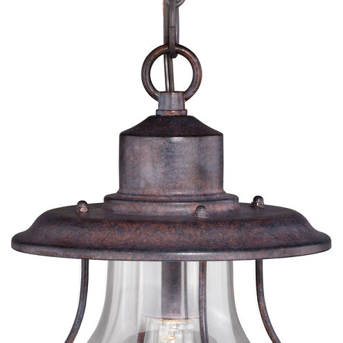 Dockside LED 8 inch Weathered Patina Outdoor Pendant