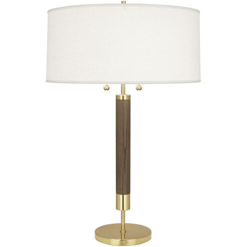Dexter 28.25 inch 100.00 watt Modern Brass Table Lamp Portable Light