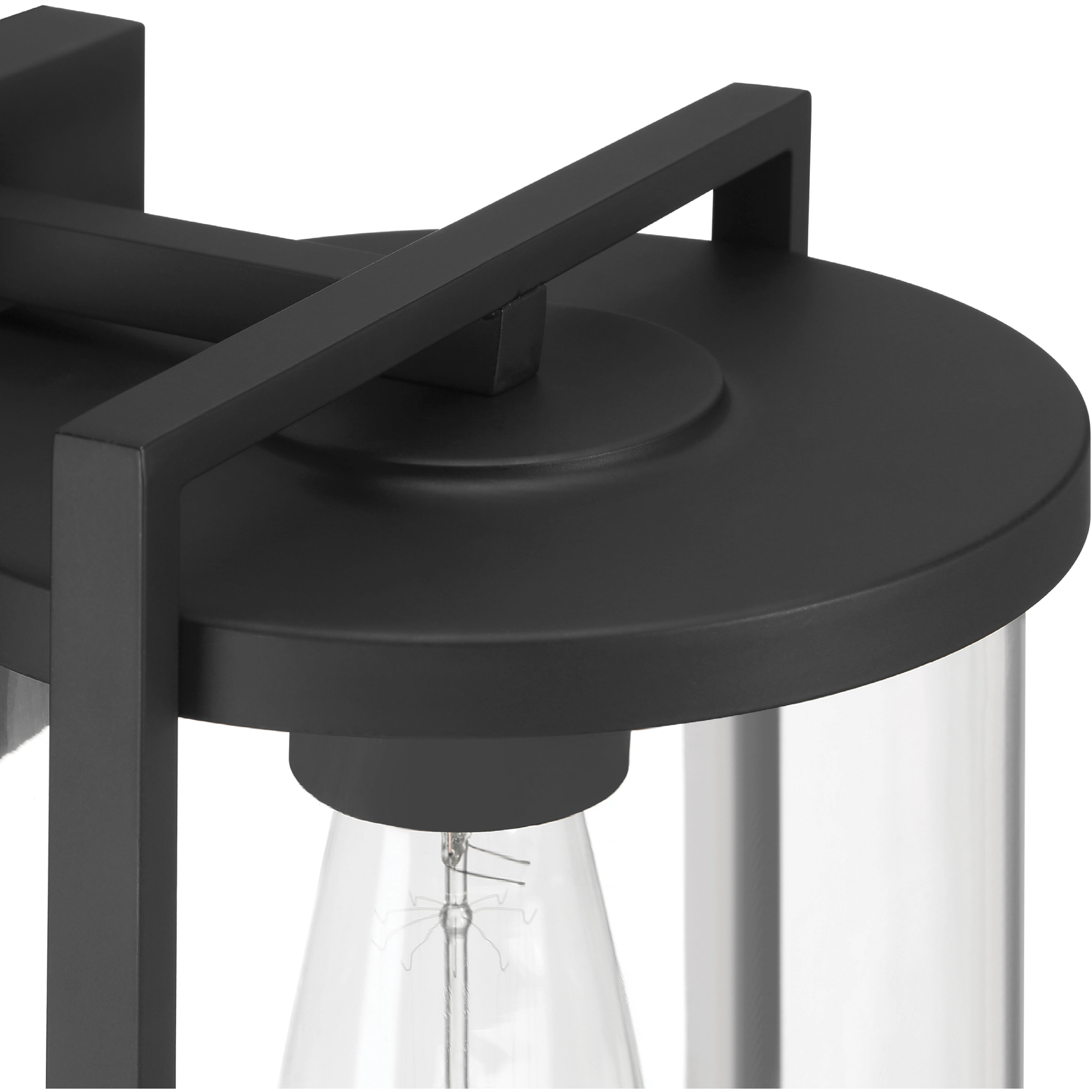 Astwood 1 Light 11.75 inch Matte Black Outdoor Wall Light, Small