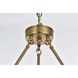 Cadence 27 Light 48 inch Satin Gold Chandelier Ceiling Light