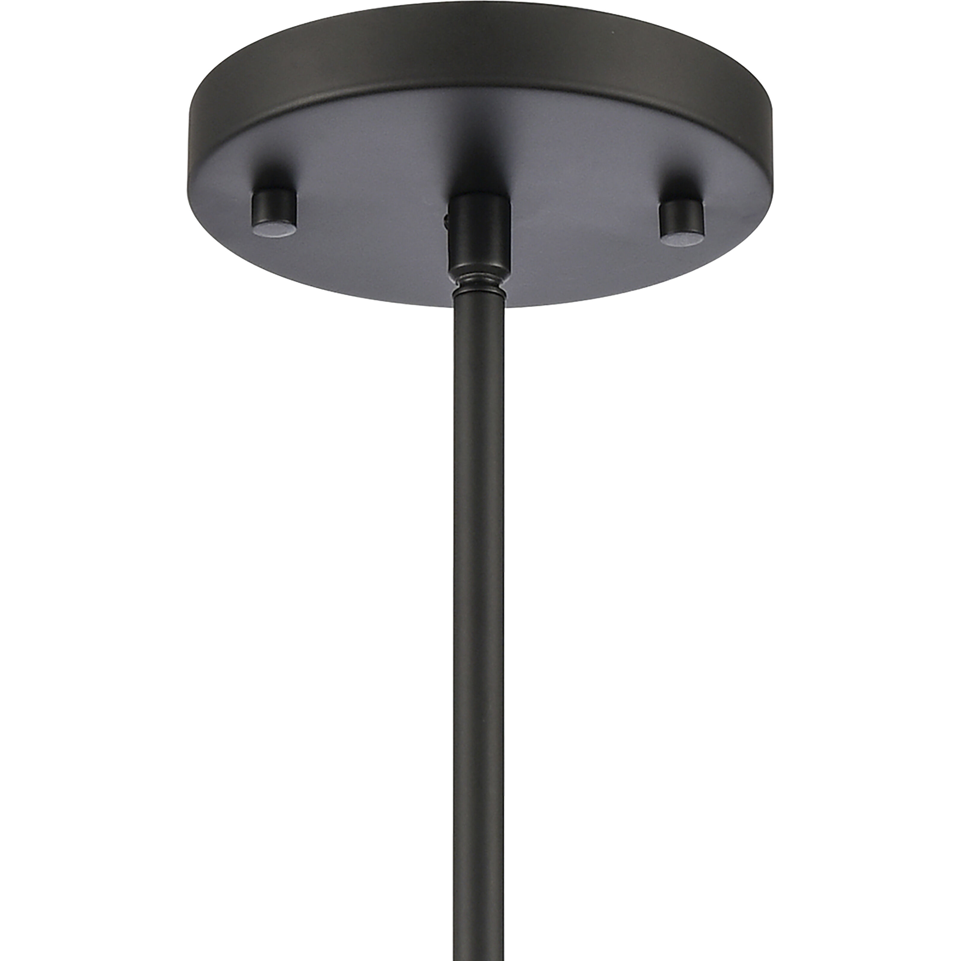 Fantania 2 Light 8 inch Matte Black Mini Pendant Ceiling Light
