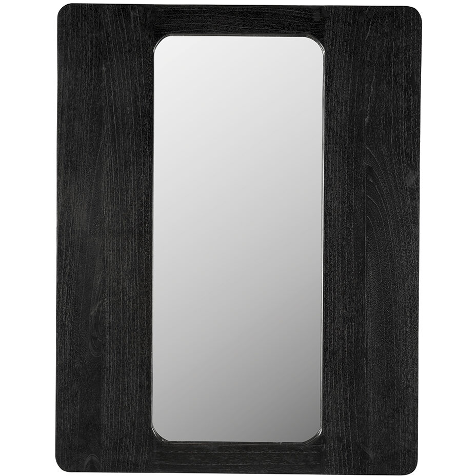 Franklin 38 X 30 inch Charcoal Black Mirror, A