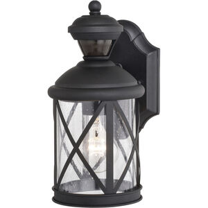 Henderson Textured Black Outdoor Motion Sensor