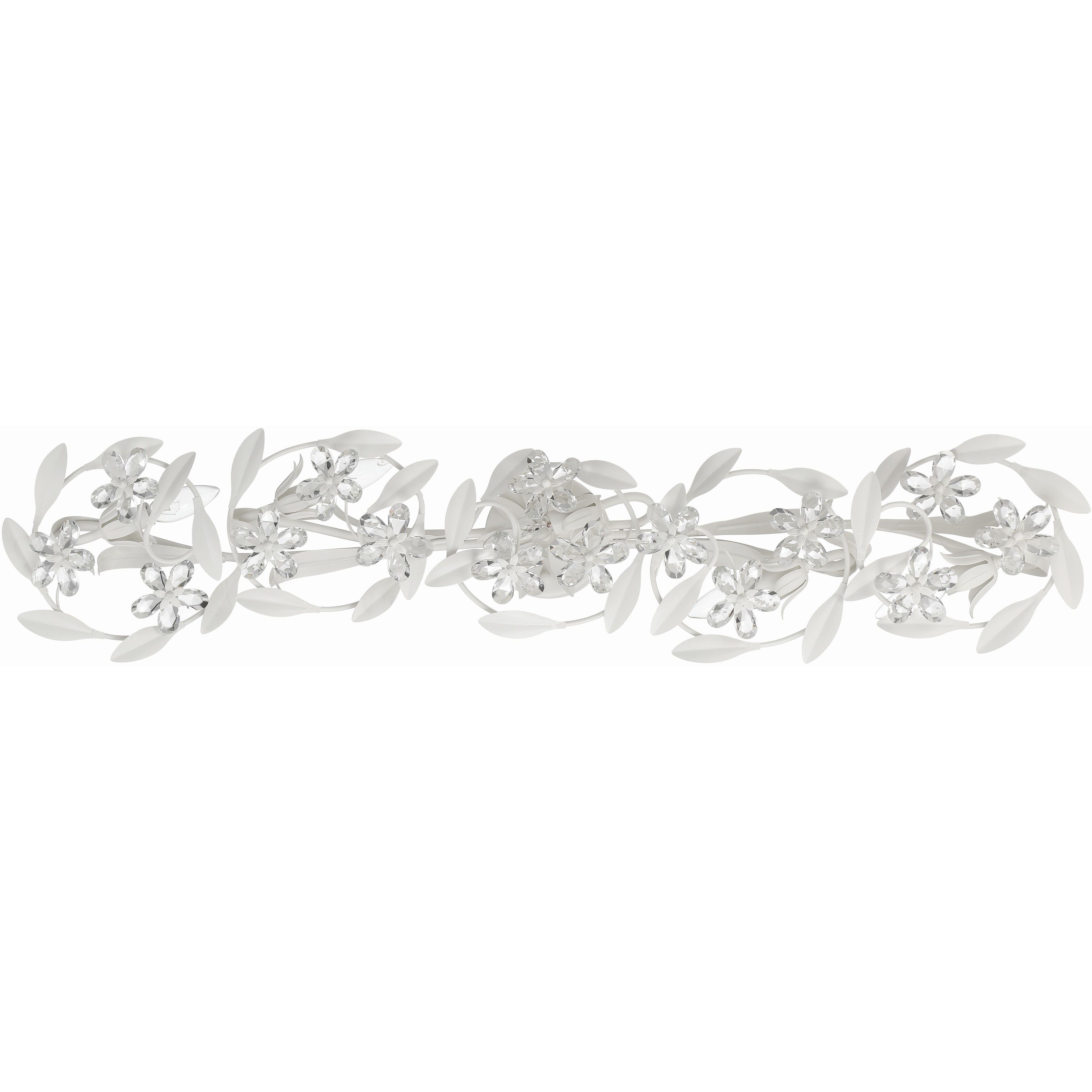 Marselle Bath Vanity Light Wall Light in Matte White