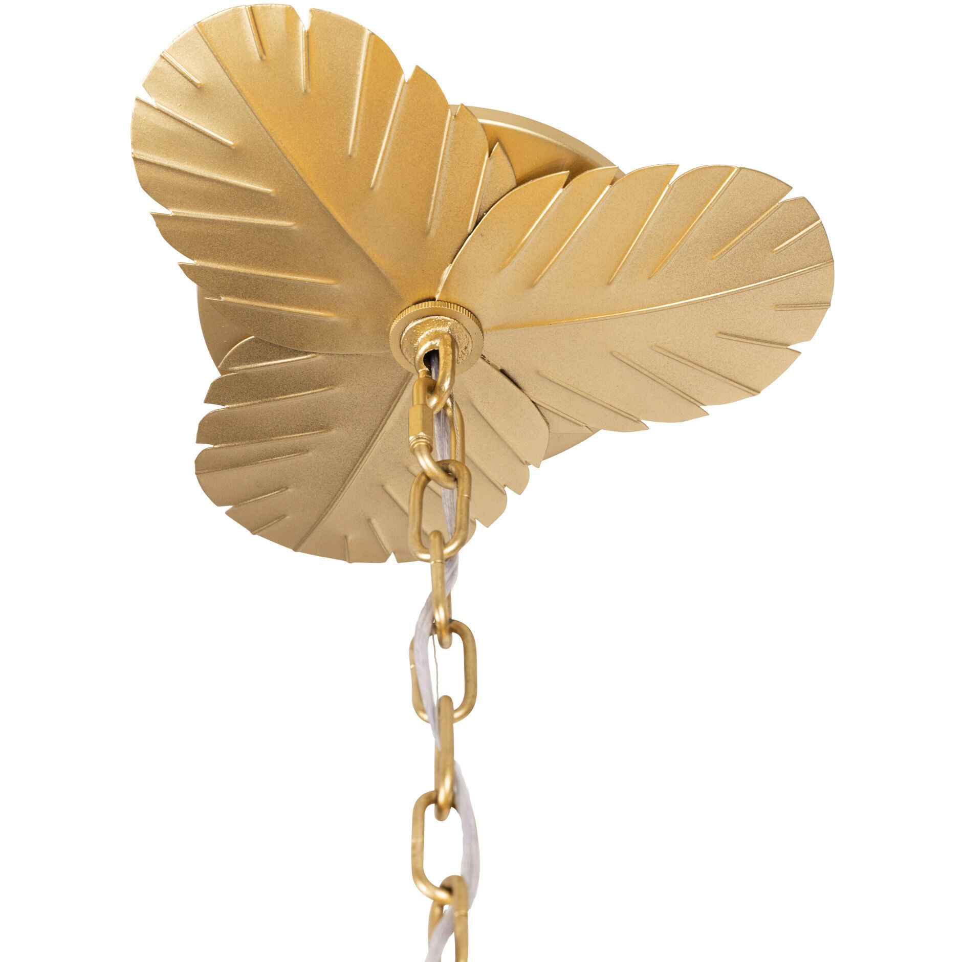 Banana Leaf 12 Light 44.25 inch French Gold with Natural Seagrass Chandelier Ceiling Light