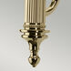 Carroll 1 Light 5.5 inch Polished Bronze Bath Light Wall Light
