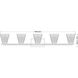 Annalise 5 Light 42 inch Chrome Vanity Wall Light