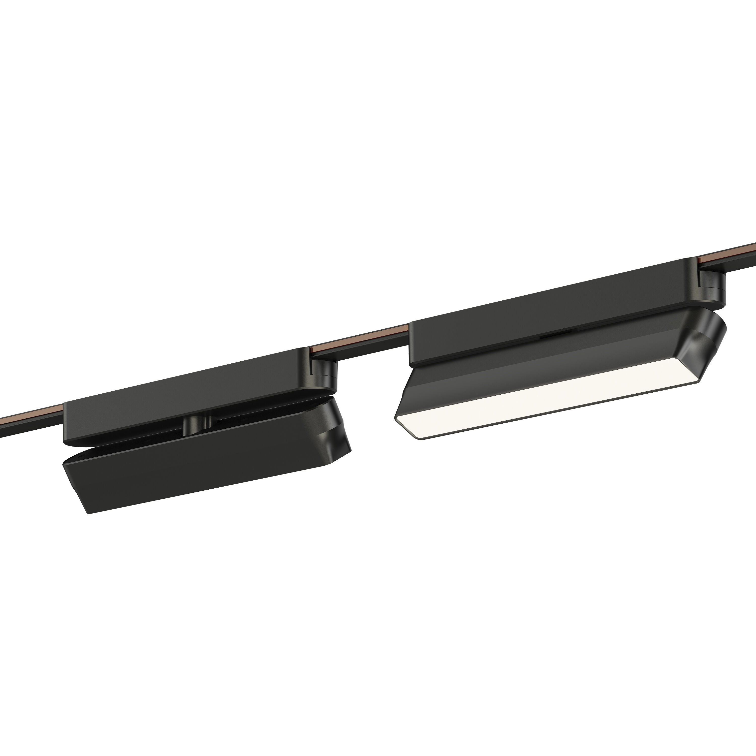 Continuum - Track 1 Light 120 Black Track Light Ceiling Light