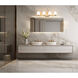 Nextra 4 Light 32 inch Modern Gold Bath Vanity Wall Light