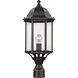 Sevier 1 Light 22.13 inch Antique Bronze Outdoor Post Lantern, Large