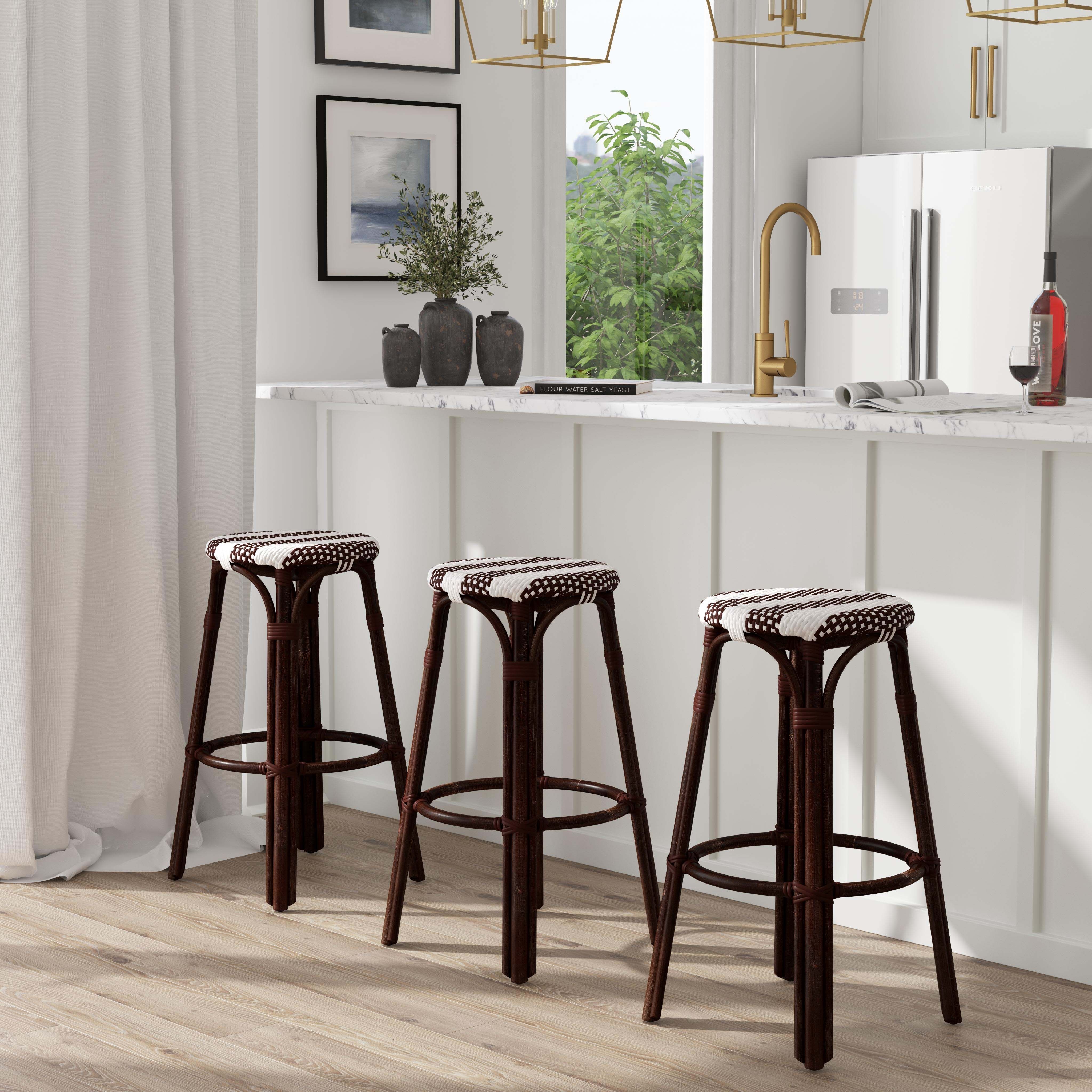 Stripe bar stool shop