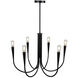 Bronte LED 24.5 inch Black Chandelier Ceiling Light