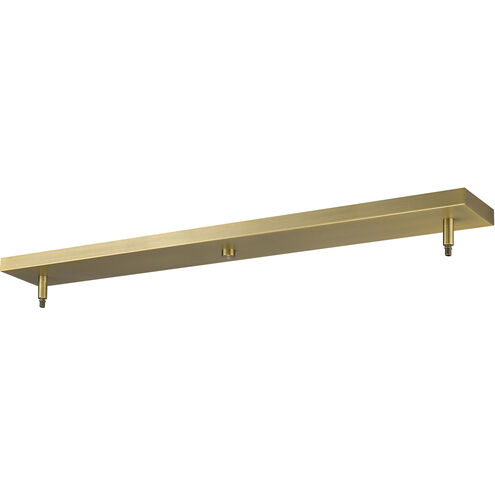 Multi Point Canopy Heritage Brass Ceiling Plate