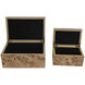 Burl Brown Box