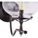 Lowcountry 1 Light Darkened Bronze and Darkened Copper Wall Sconce Wall Light